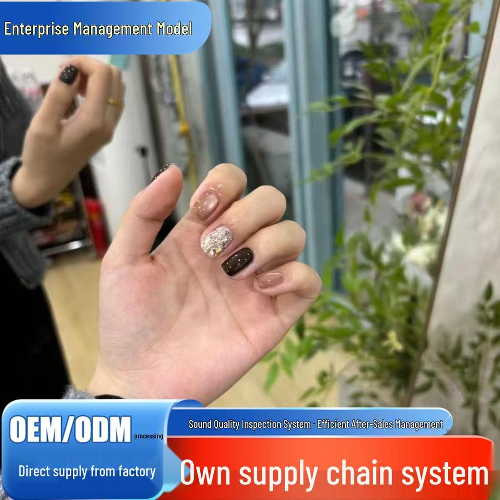 Versatile Cat Eye Nails: Handmade, Autumn/Winter Style, Everyday Cool & Sweet Flash for Students