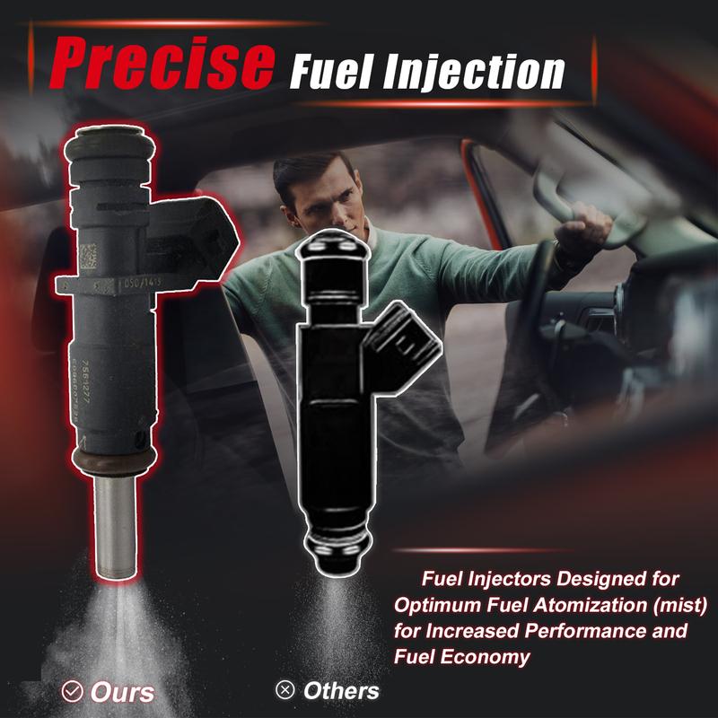 4 ST 7561277 13537561277 Bränsleinsprutare För BMW E81 E87 116i 120i E90 E84 316i 320i INJB196N