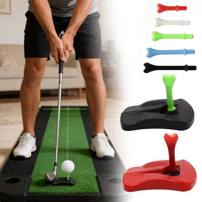 Golfsimulator-Tees Stabile Basis Startmonitor-Trainer Golf-Tees für Matten für Zuhause Hinterhof Putting-Übung Training Schlagen
