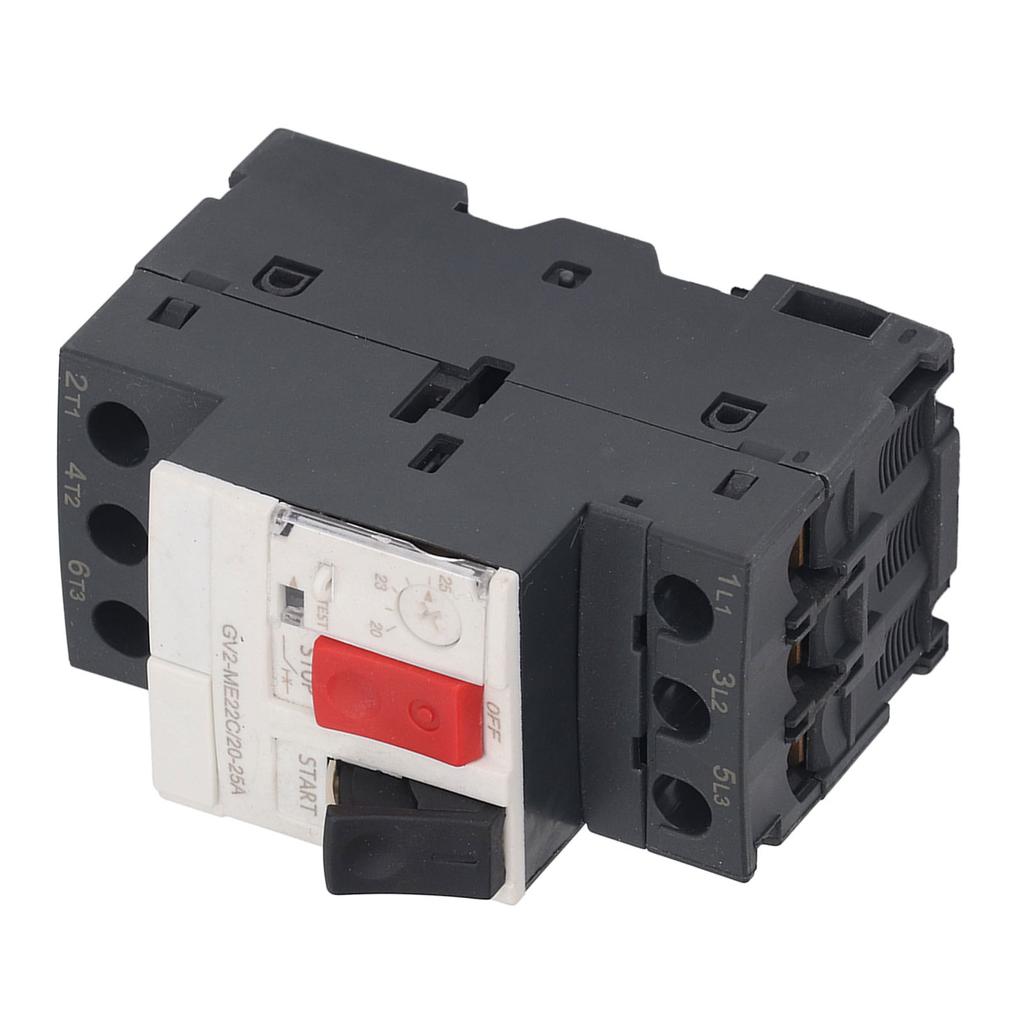Întrerupător motor 3P Comutator de protecție la suprasarcină Buton manual de pornire motor AC 690V GV2ME22C
