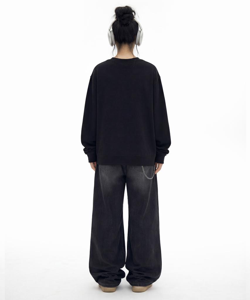 GRAVER [Unisex] Grae-S Basic Sweatshirt_5 Colors