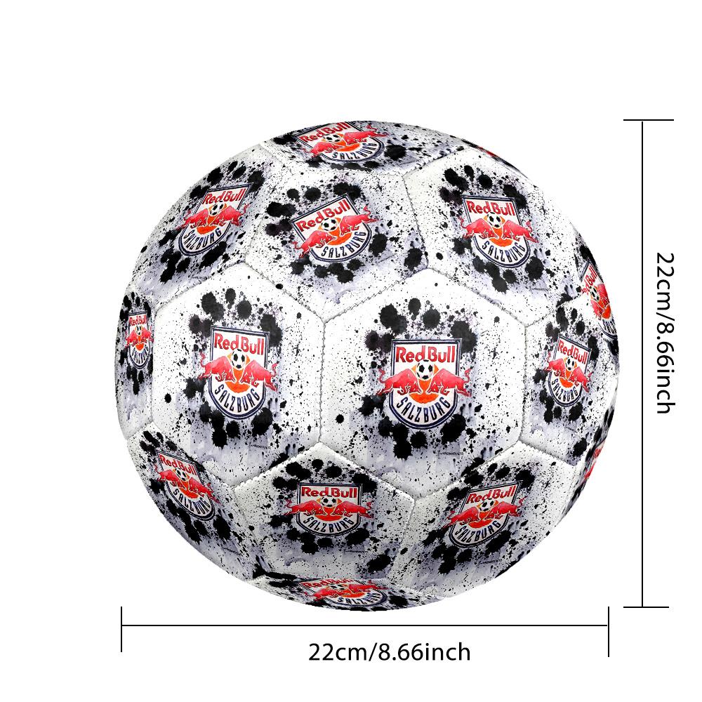 RBLSoccer Ball Colorful All Ages Machine Stitched PVC Competition Ready Durable High-Bounce