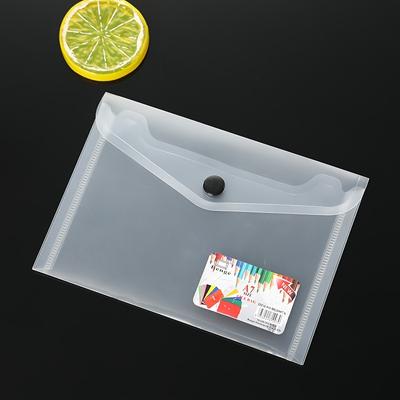 12 Stück A7 farbige durchsichtige Aktenordner transparente Dokumententaschen Plastik-Aktenhüllen für Büro Schule Zuhause Organizer für Papiere
