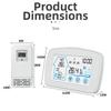 Wireless Indoor Outdoor Thermometer with Reliable Humidity and Temperature Monitor Suitable for Home and Office