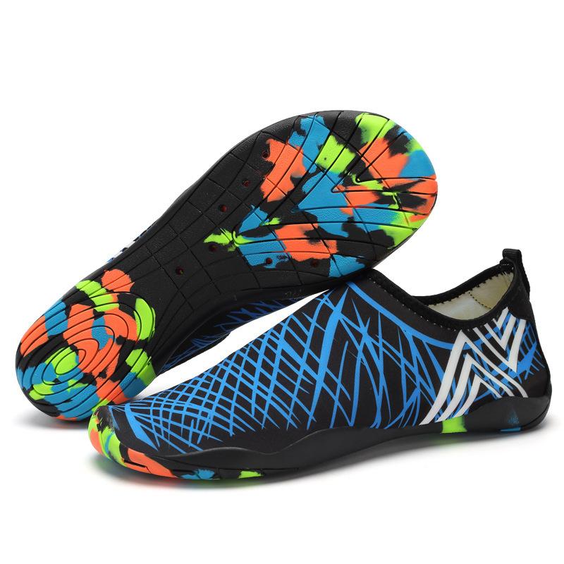 Swimming shoes Creek shoes Wading shoes Men's and women's diving shoes Beach snorkeling shoes Riding Mountaineering five-finger shoes Non-slip hiking