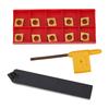 Uchwyt tokarski 5/8 16mm SCMCN1616H09-80 + 10szt. płytki węglikowe CCMT09