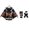Gokuraku Maria Jodo Maid Outfit Cosplay Costume Set Lolita Uniform Play Role