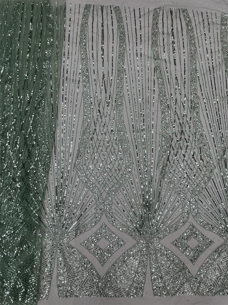 African Sequins Lace Fabric 2026 High Quality Embroidery French Beaded Lace Fabrics Nigerian For Bridal Dress Sewing Material