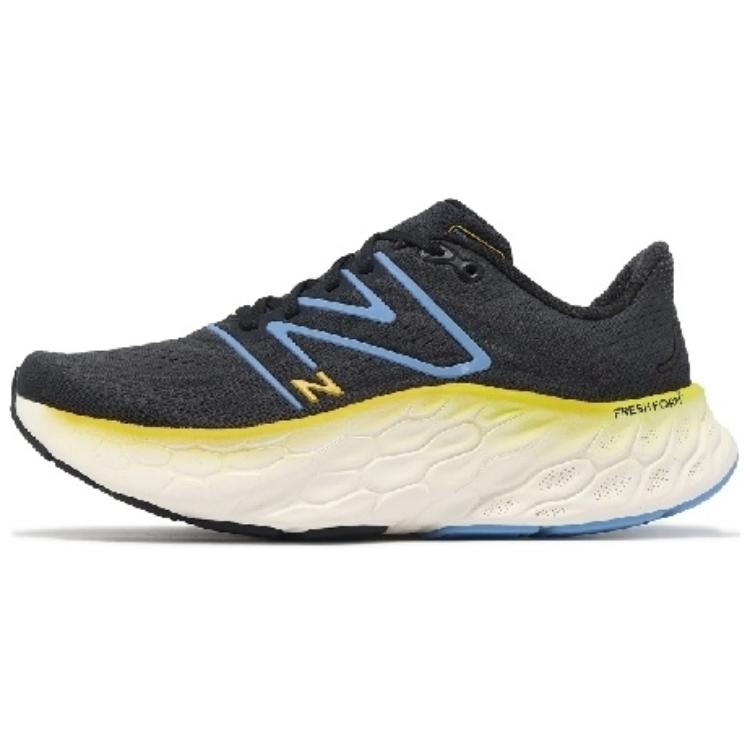 

New Balance Кроссовки Fresh Foam X More v4 Черный Прибрежный синий Мужские Имбирно-лимонный MMORCD4 42.5