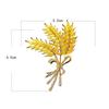 Goldene Ähre Brosche High-End Nische Corsage Temperament Vielseitig Bouquet Anzug Mantel Anstecknadel