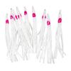 10Pcs 8cm Octopuses Soft Fishing Lure Octopuses Squid Soft Baits Skirted Squid Jigging Sea Fishing Baits Easy To Use