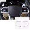 ABS Car Steering Wheel Button Decorative Sequ Cover Trim Accessories Interior For Toyota Land Cruiser 300 LC300  - 2025