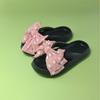 Women's Pink Bowknot Summer Slippers - Cute & Fashionable