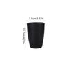 2/4/6pcs Grey Plastic Cup Reusable Suitable for Home Kitchen Restaurant Picnic Camping RV Drink Soda Milk Juice