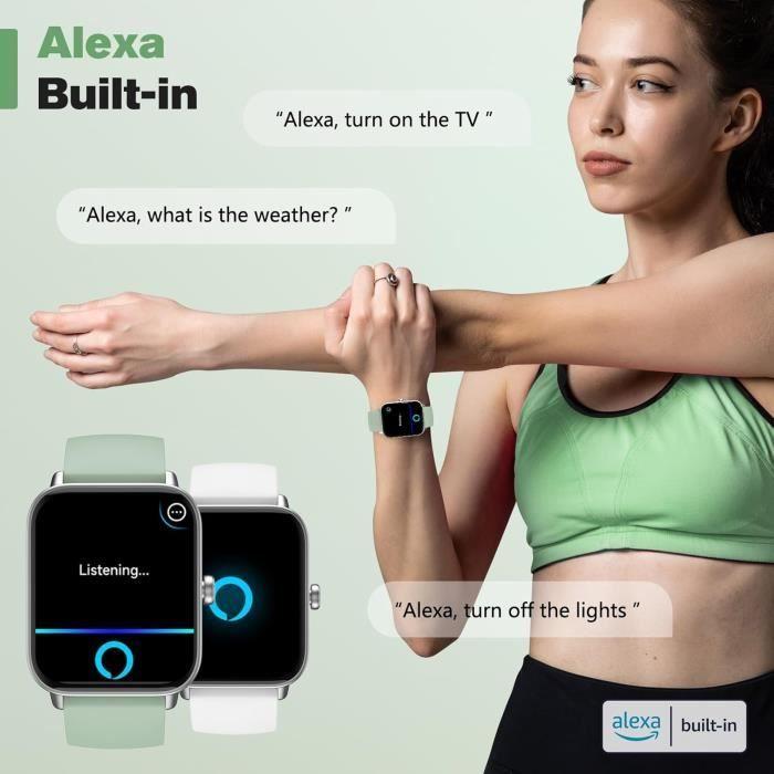 Montre connectée - generic - h205l - suivi fréquence cardiaque - étanche ip68 - bluetooth 5.0