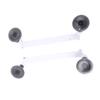 Sunroof Suction Cup Mount Bracket Multifunctional Powerful Secure Mounting Kit for RV Yacht Sedan SUV White