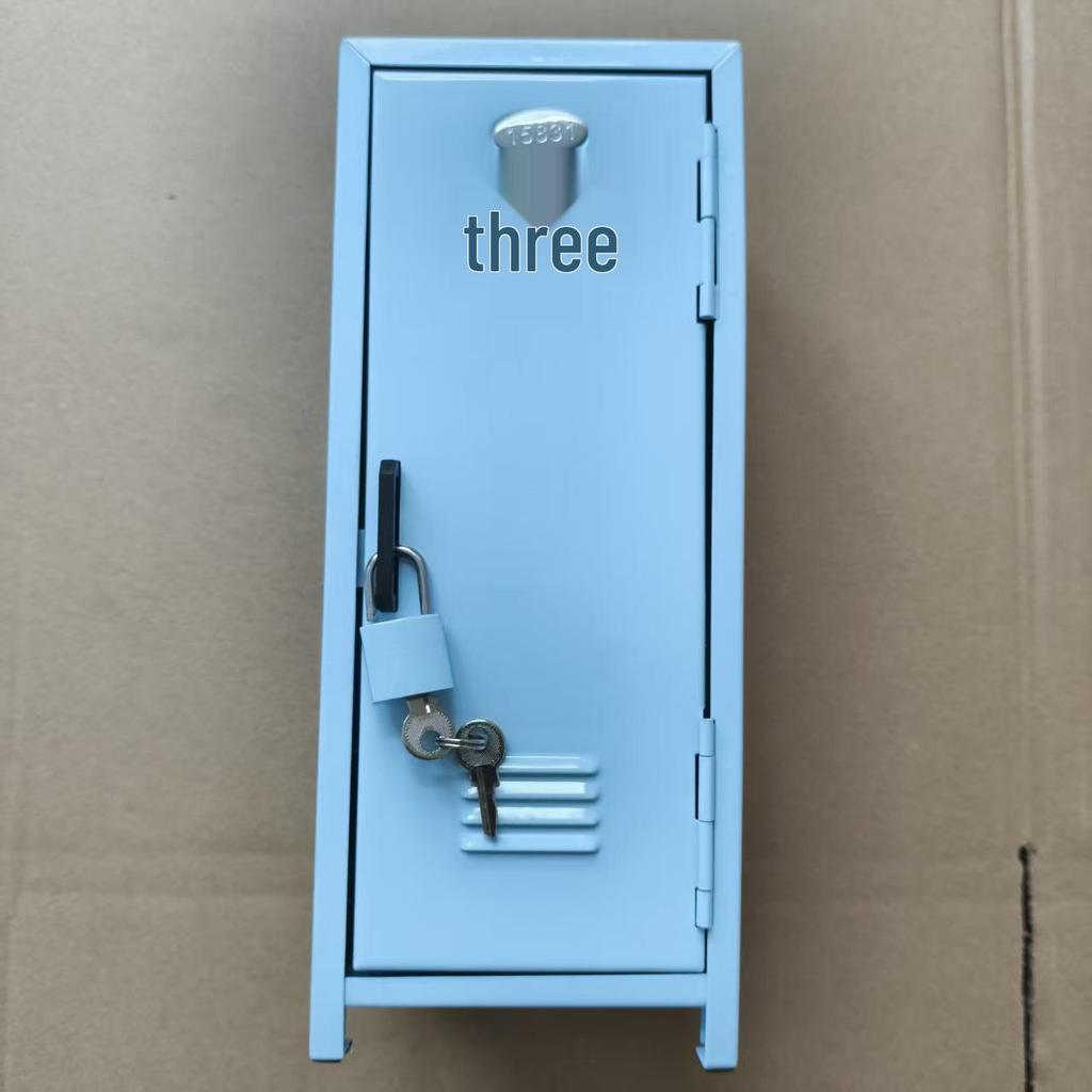 Multikleurig Afsluitbaar Mini Spaarpotje & Opbergkastje voor Meisjes