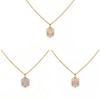 Geometric Pendant Necklace With Gold Plating For Fashionable Women And Men