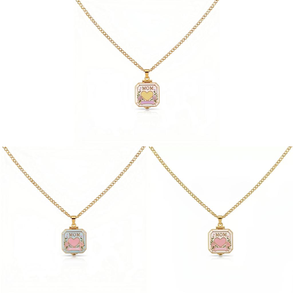 Geometric Pendant Necklace With Gold Plating For Fashionable Women And Men