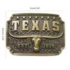 Long Horn Bull Belt Buckle Vintage Texas Western Cowboy Buckles Replacement Western Cowboy Cosplay Costume Accessories