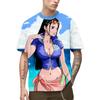 2025 Popular Anime  T-Shirt 3d Japan Men Short Sleeve One Piece Luffy Shirt Printed Men's Cosplay Clothing Tops