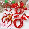 5/20pcs Festive Hair Bands - Colorful Adorable Hair Accessories for Party/Christmas, Cute Party Hair Clips & Holiday Decor