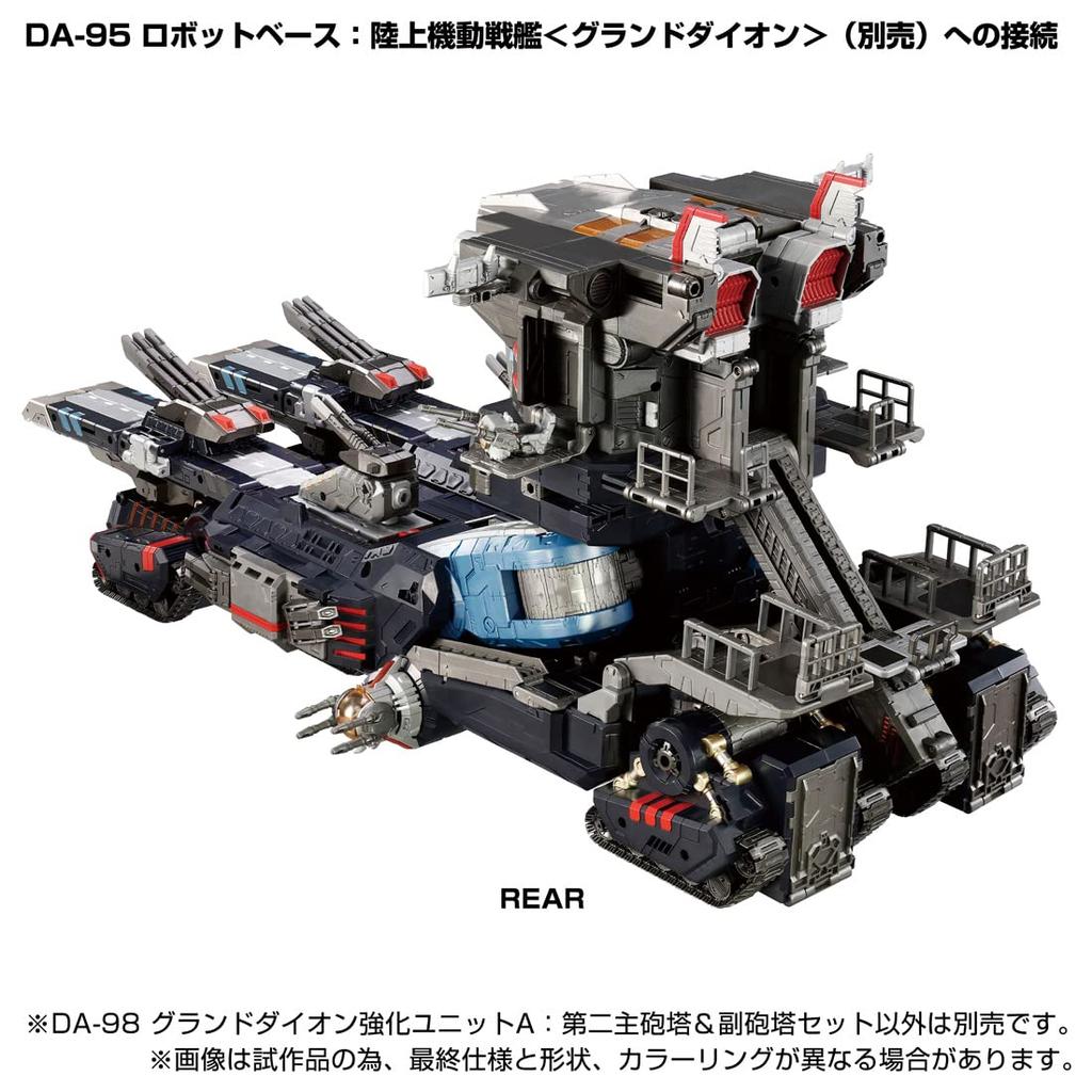 TAKARA TOMY Diaclone Grand Dion Unitate ranforsată a doua turelă principală Set turelă secundară DA-98 A &