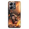 Phone Case - MANIACASE - Xiaomi Redmi Note 13 4G - TPU Silicone - Nezuko Pattern (demon Slayer) 3D - Black