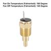 Universal Car Engine Cooling Fan Temperature Sensor Switch 3/8"NPT Pack of 1
