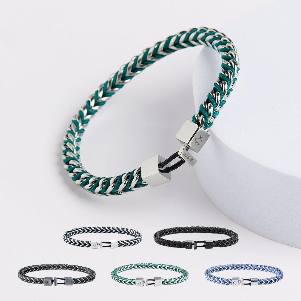 Pig & Hen Catena Foxtail Bracelet Collection