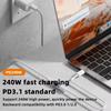 1-10pcs 240W PD USB C Female To Female Adapter 80Gbps High-Speed 16K 60Hz Video for MacBook Pro Air IPad Type-C HUB Converter