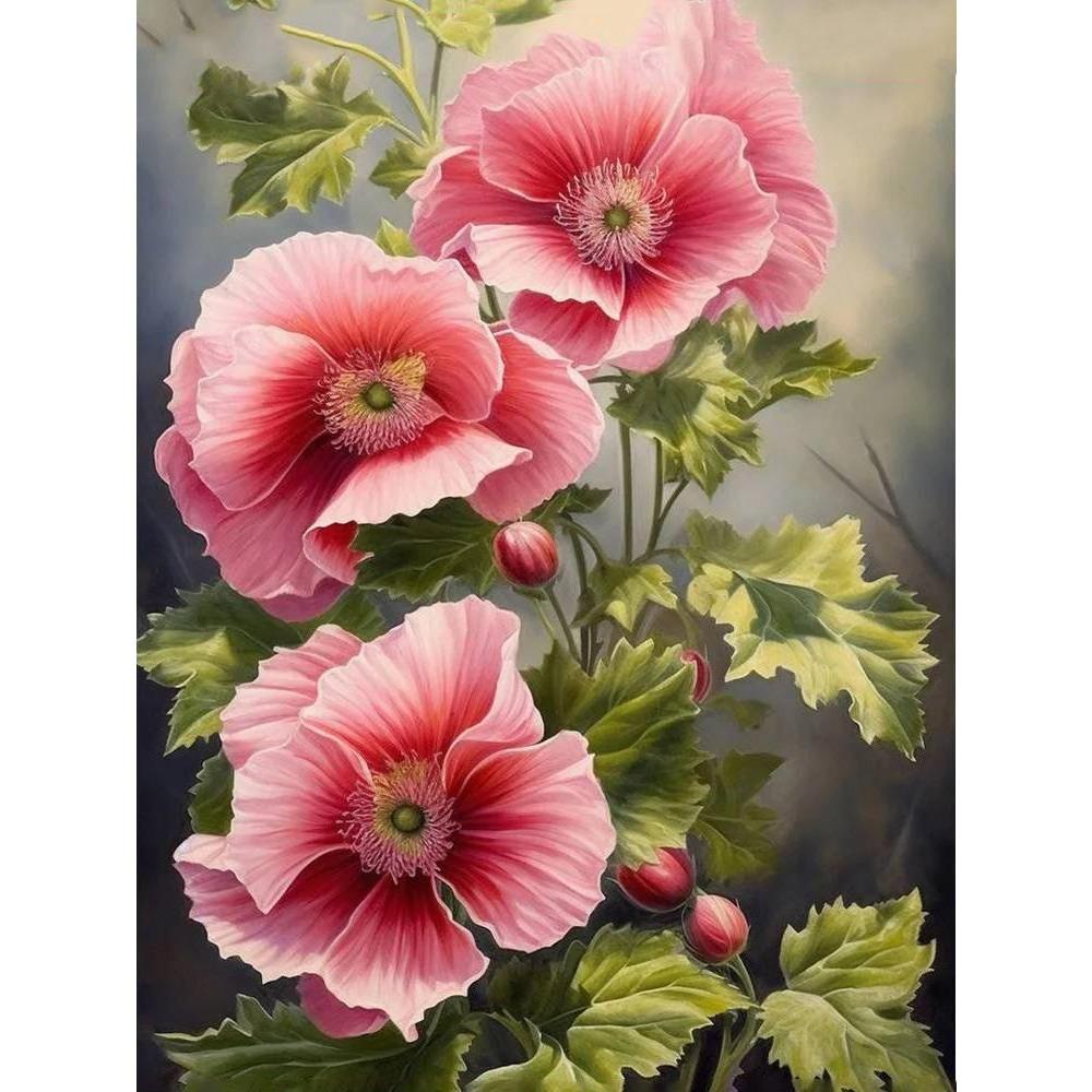 DIY Plná kulatá diamantová malba Křížková výšivka 3D roztomilé kotě zvířecí scéna Malá květina domácí dekorativní umění diamantová malba 5d diamantová umělecká malba