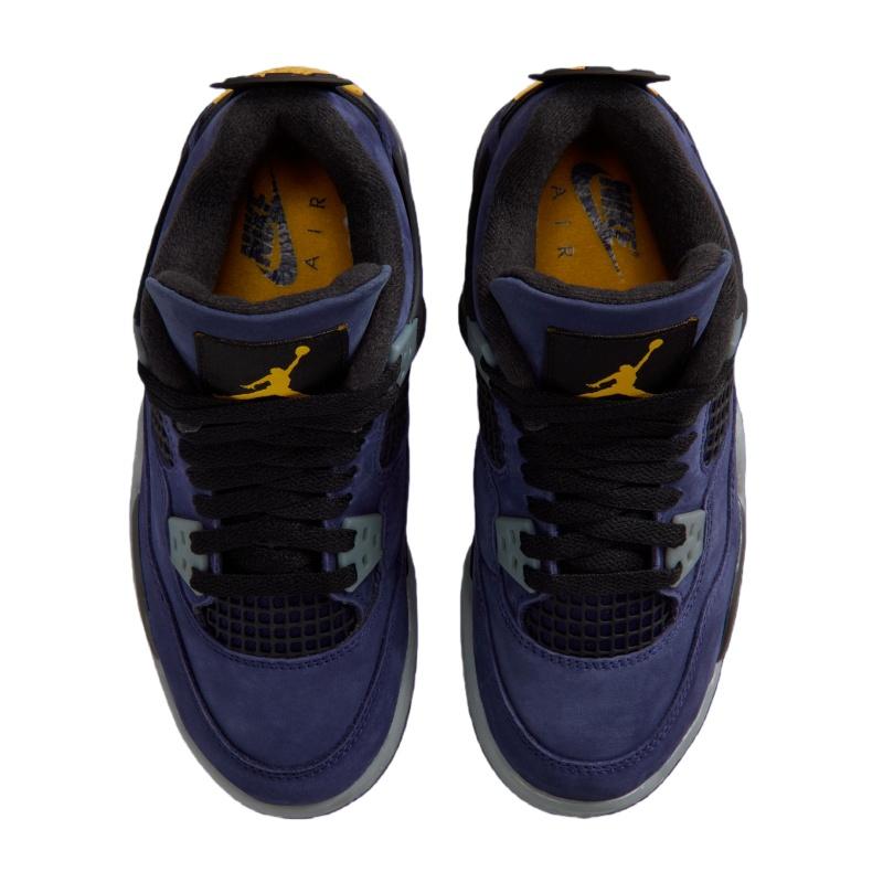 (GS) Air Jordan 4 Retro 'Lakers' Kids' IB4171-500