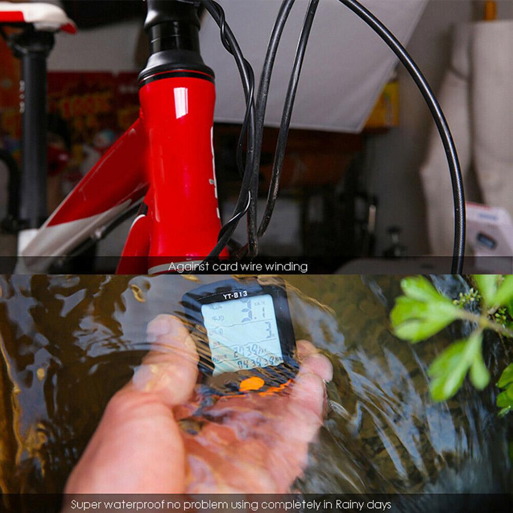 Cycling Speedometer Waterproof Code Table Sports Bike Odometer Device Ride Speeds Counter Outdoor Household Shop Using