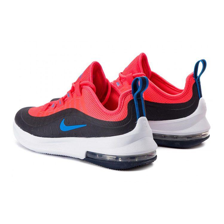 Nike Air Max Axis Cushioning Abrasion Resistant Low Top Casual Shoes Red Black Unisex AH5222-601