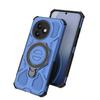 Xiaomi Redmi K80 Ultra Magnetic Ring Case 360° Rotatable [Military-Grade Drop Protection] + Metal Plate for MagSafe Phone Case