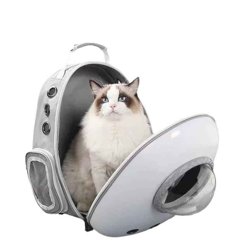 Portable Pet Backpack: Space Capsule for Cats & Dogs