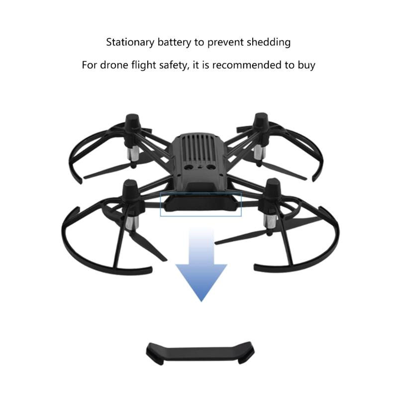 Battery Buckle for TELLO Drones Battery Fixing Skid Cover Quick Release Battery Protector for TELLO Portable Accessories