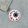 32/44/58mm Funny Brooch Pins for Backpack Clothes Round Tinplate Enamel Pin Custom Pig Love Snowman Wolf Art Badge Jewelry Gifts