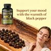Turkesterone + Maca – 1500 mg | 120 Capsules | Muscle & Athletic Performance Enhancer