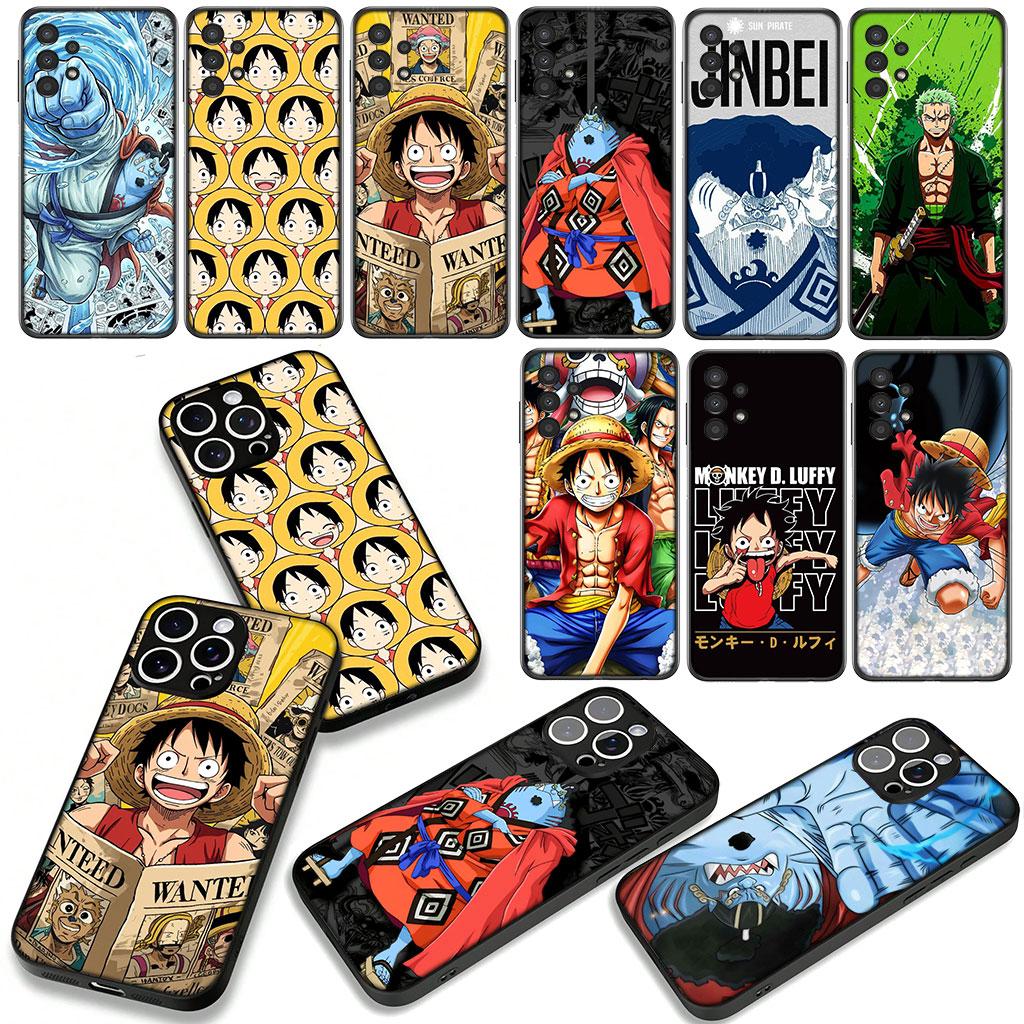 Cover for Apple iPhone 17 16 11 Pro XS Max XR 6 7 8 Plus 16E SE 2020 Air 5 SE2 Phone Case Jinbe Zoro One Pieces Luffy Comics