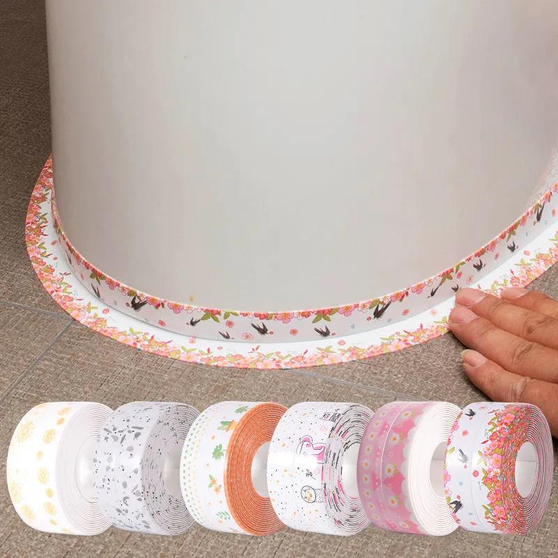 Kitchen Mildew-proof Beauty Seam Stickers Oil-proof Stove Sink Side Toilet Toilet Stickers Corner Window Sill Gap Bathroom Waterproof
