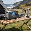 VEVOR Portable Power Station, 600W Solar Generator Power Station, 493Wh LiFePO4 Battery Backup with 7 Output Ports for Home Emergency