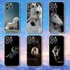 Coque de téléphone Super Cheval de Beauté Pour iPhone 17,16,15,14,13,12,11 Pro,Max,Plus,XR,Mini,E Claire Couverture Complète Souple