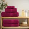 VidaXL Serviettes d'invité de Qualité Supérieure 4 pcs, Draps de Bain, Essuie-mains, Serviette de Visage Salle de Bain, 137207