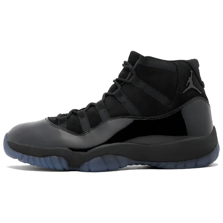 Air Jordan 11 Retro 'Cap Gown' (Unisex) black / black-black Vintage Basketball Shoes 378037 005