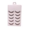 5 Paar natürliche Manga-Wimpern, weiche Wimpern, dick, falsche Make-up-Wimpern, Wimpern, täglich, Manga-Auge