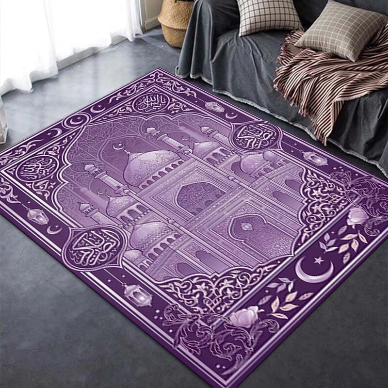 2025 New Muslim Carpet Rug for Living Room Bedroom Home Sofa Decoration,Kids play Non-slip Floor Mat124