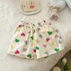 Summer Girls Shorts Baby Cute Heart Print Short Pants Cute Sweet Kids Girls Cotton Shorts Children Casual Pants