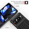Applicable To Google 10Pro Mobile Phone Case Pixel8A Back Cover Card Car Magnetic Bracket Anti-drop Protective Case 7Pro